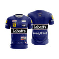 Camiseta Williams Retrô Alain Prost 1993 Dryfit SUBLIMADA