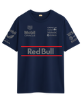 Camiseta Red Bull marinho 100% Algodão - Temporada 2025
