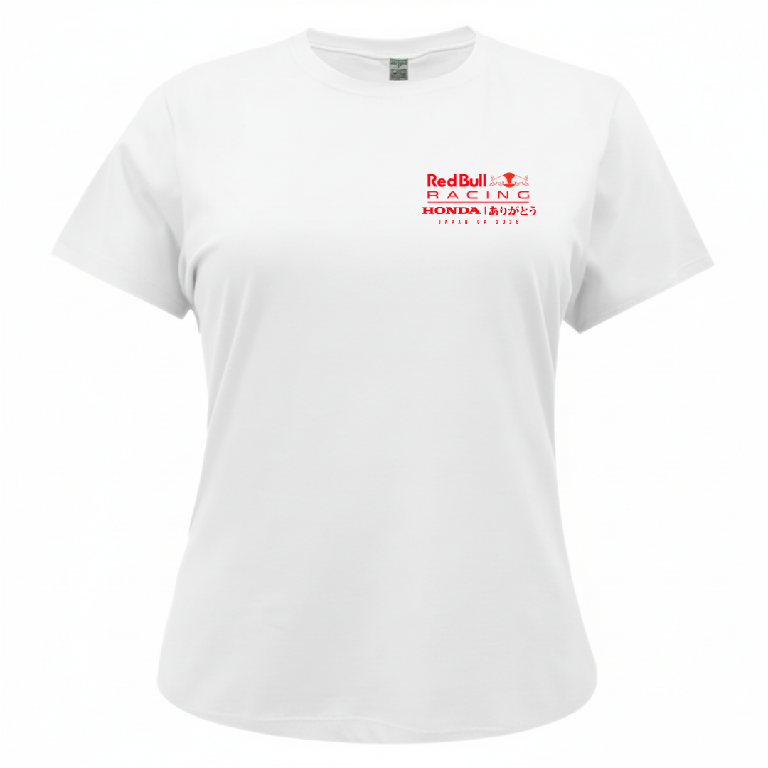 Camiseta Feminina Babylook Red Bull Japan GP 2025