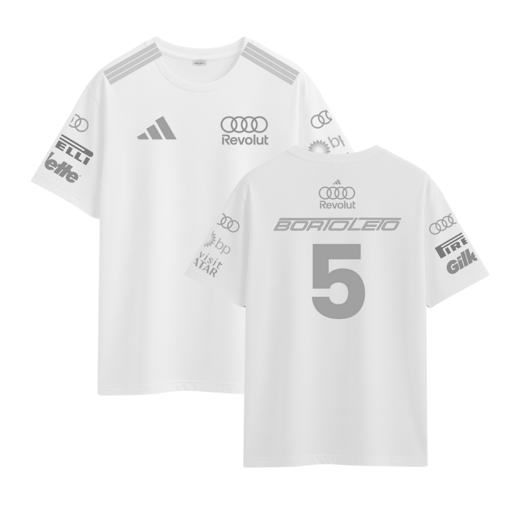 Camiseta AUDI Gabriel Bortoleto Second Version - Lançamento 2026