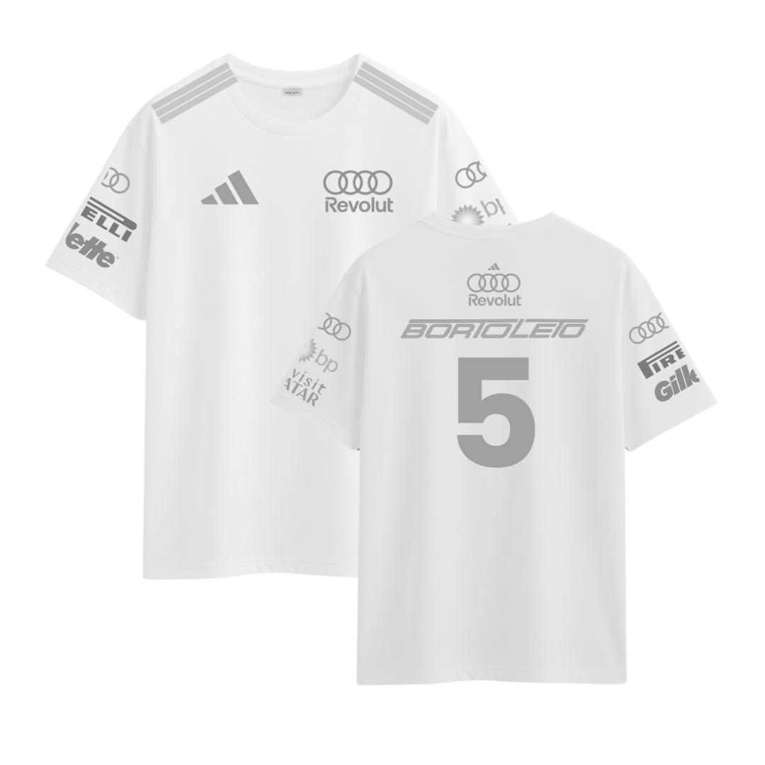 Camiseta AUDI Gabriel Bortoleto Second Version - Lançamento 2026