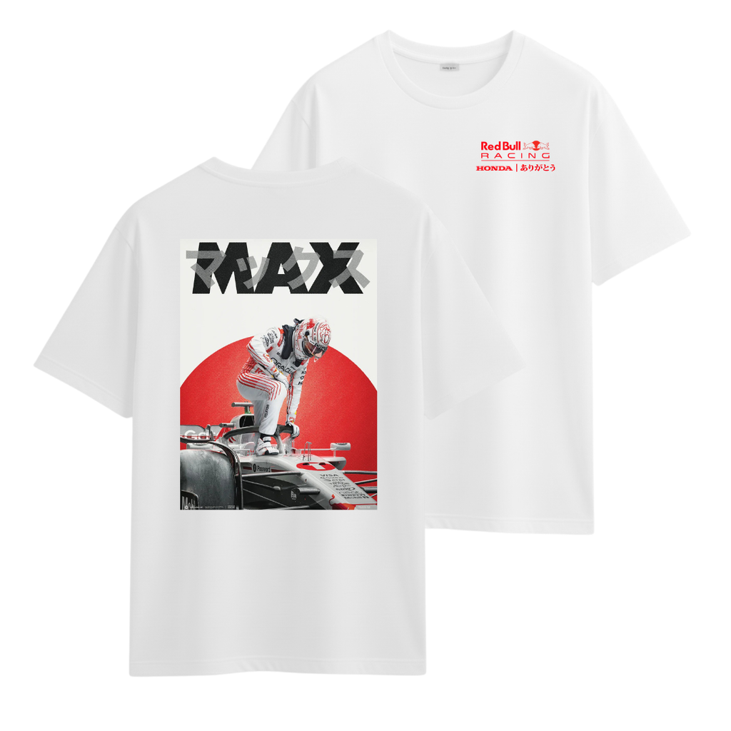 Camiseta Red Bull Max Verstappen Japan 2025