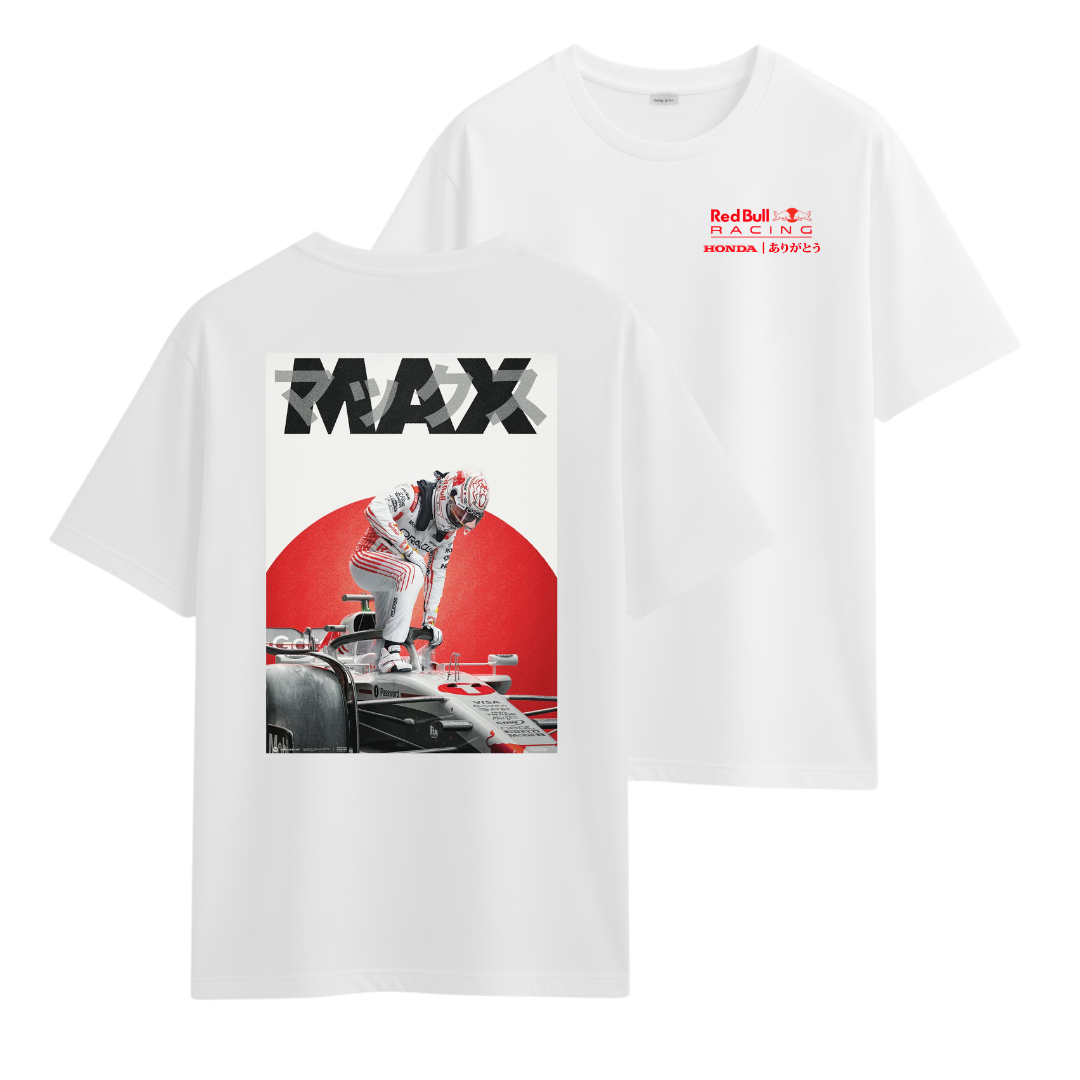 Camiseta Red Bull Max Verstappen Japan 2025