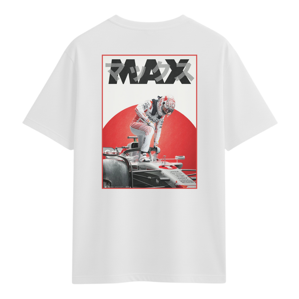 Camiseta Red Bull Max Verstappen Japan 2025