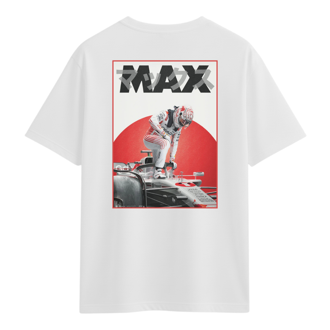 Camiseta Red Bull Max Verstappen Japan 2025