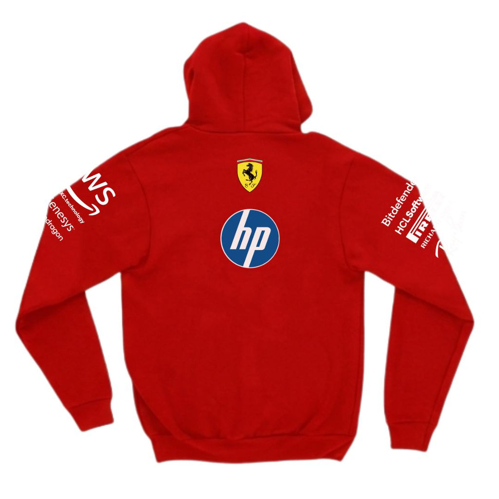 Moletom canguru Ferrari 2026 Vermelho