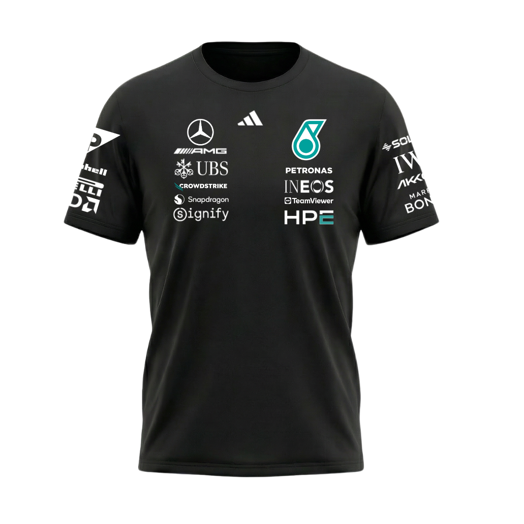 Camiseta AMG Mercedes 2026 Preta