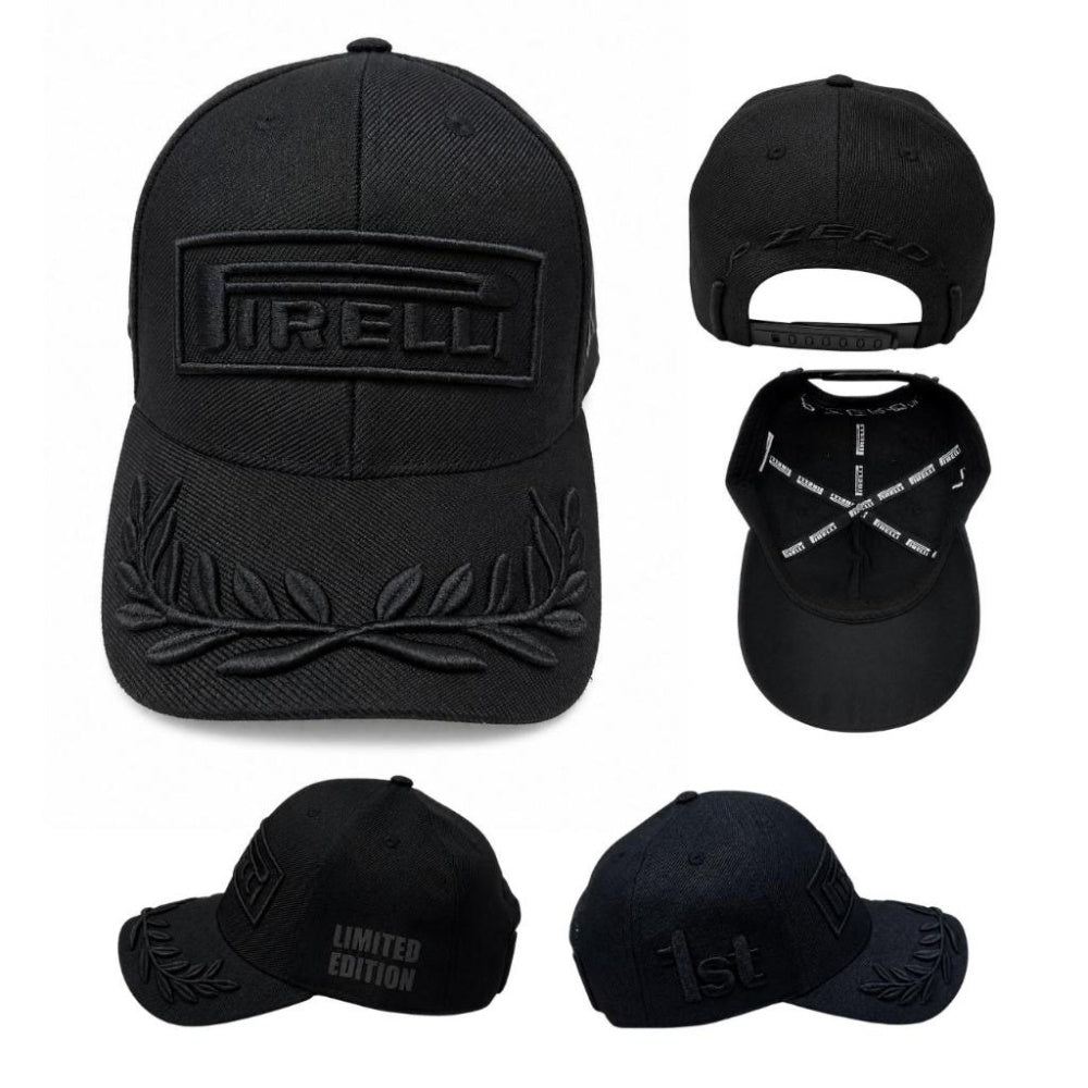 Boné Pirelli Podium All Black