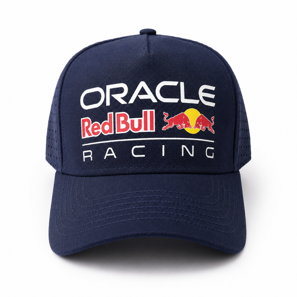 Boné Red Bull Racing 2026 Trucker Respirável a laser
