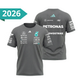 Camiseta AMG Mercedes 2026 Cinza