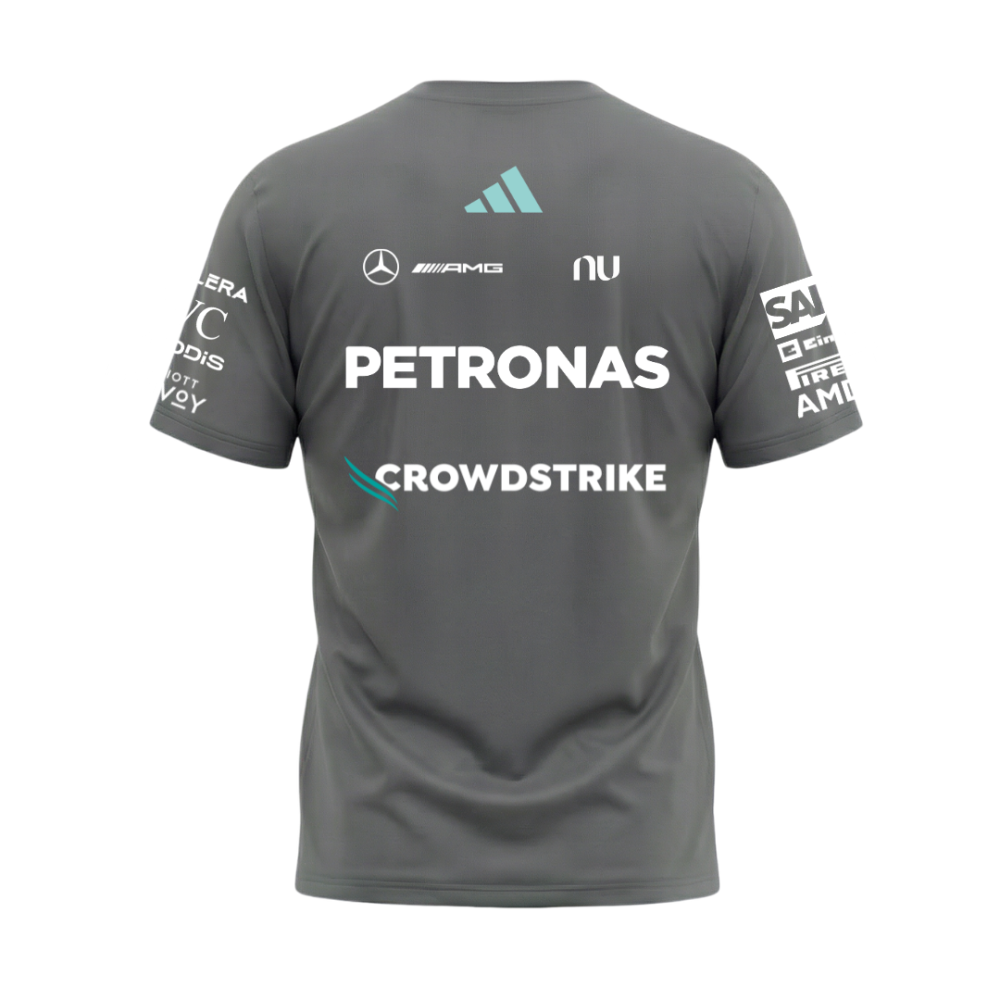 Camiseta AMG Mercedes 2026 Cinza