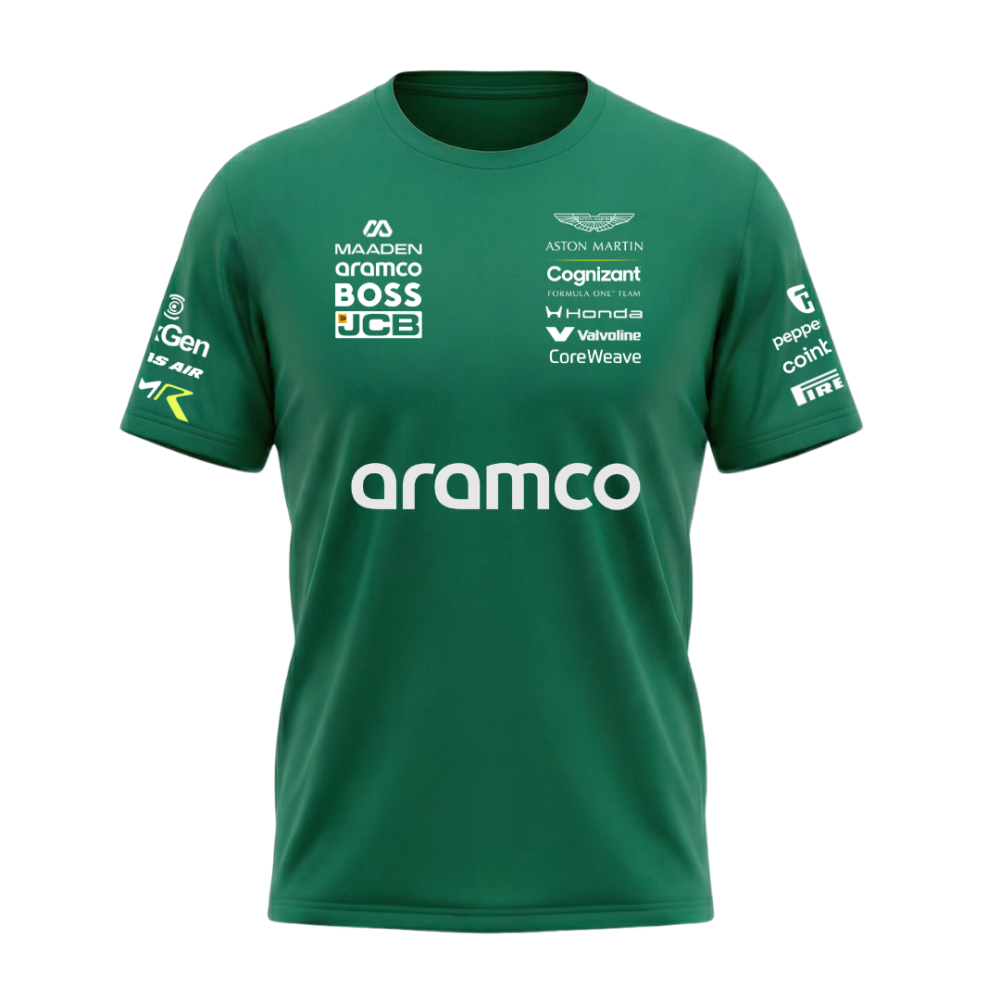 Camiseta Aston Martin 2026 Verde