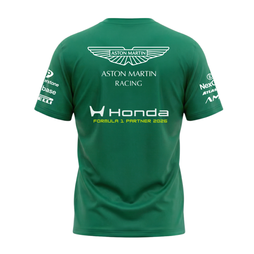 Camiseta Aston Martin 2026 Verde