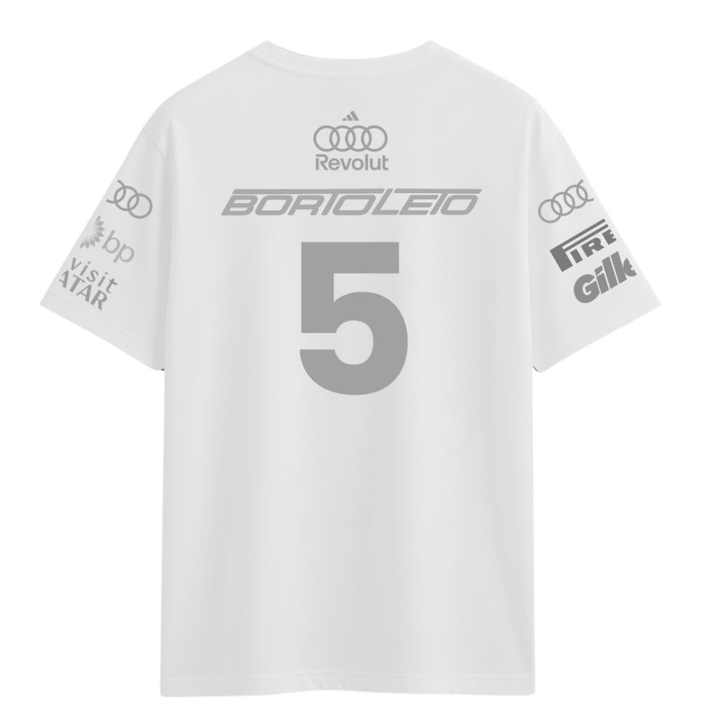 Camiseta AUDI Gabriel Bortoleto Second Version - Lançamento 2026