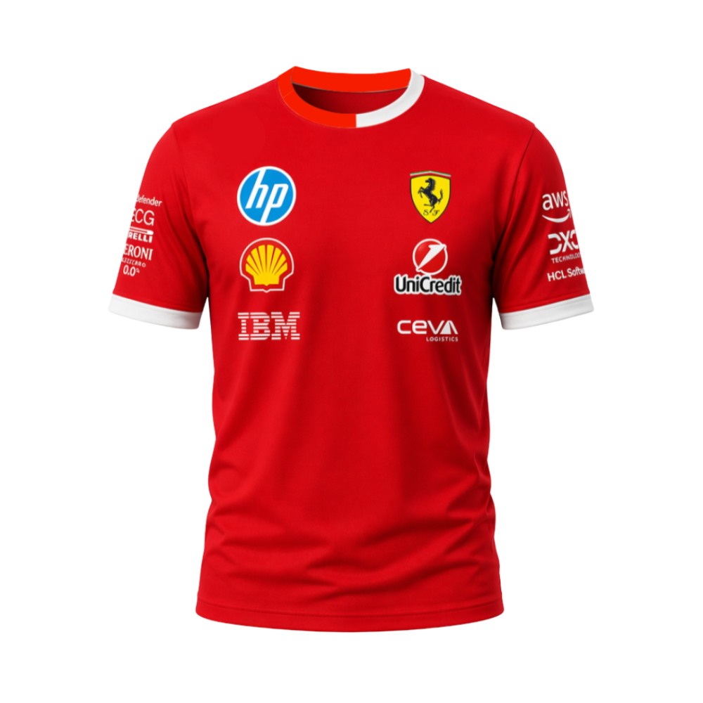Camiseta Ferrari 2025 (Sublimada)