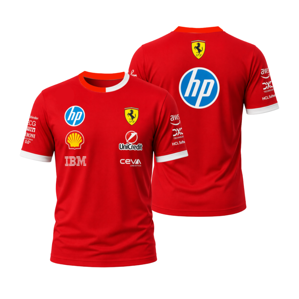 Camiseta Ferrari 2025 (Sublimada)