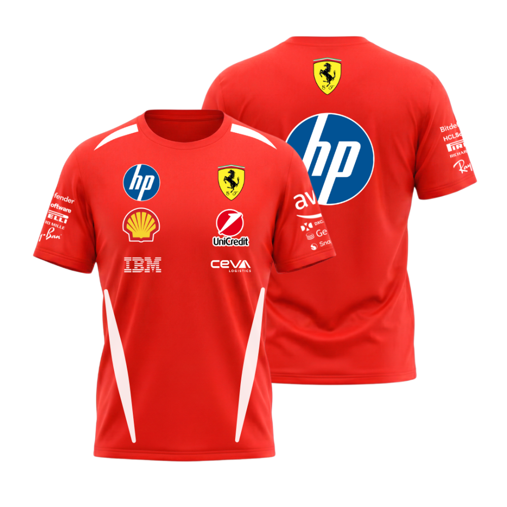 Camiseta Ferrari 2026 - Lançamento