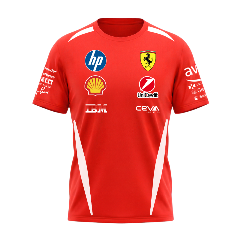 Camiseta Ferrari 2026 - Lançamento