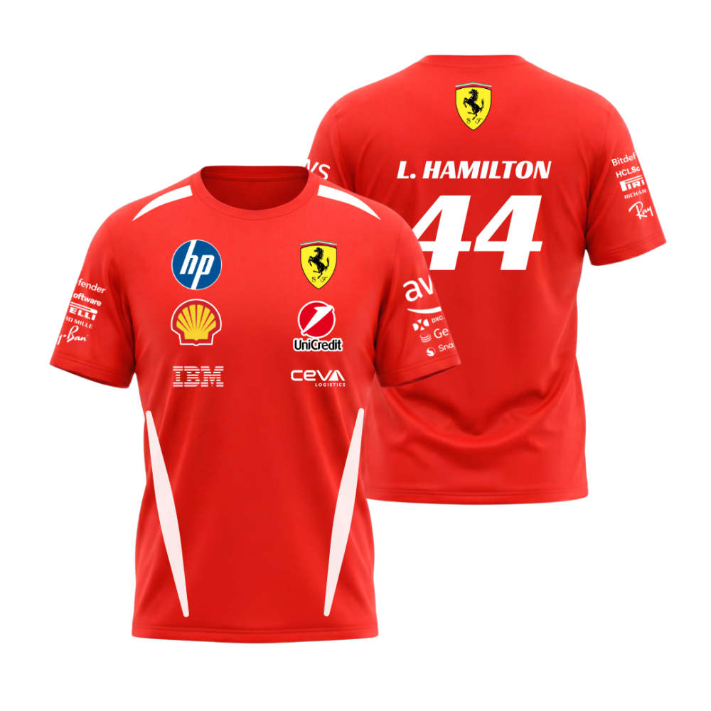 Camiseta Ferrari 2026 - Lançamento
