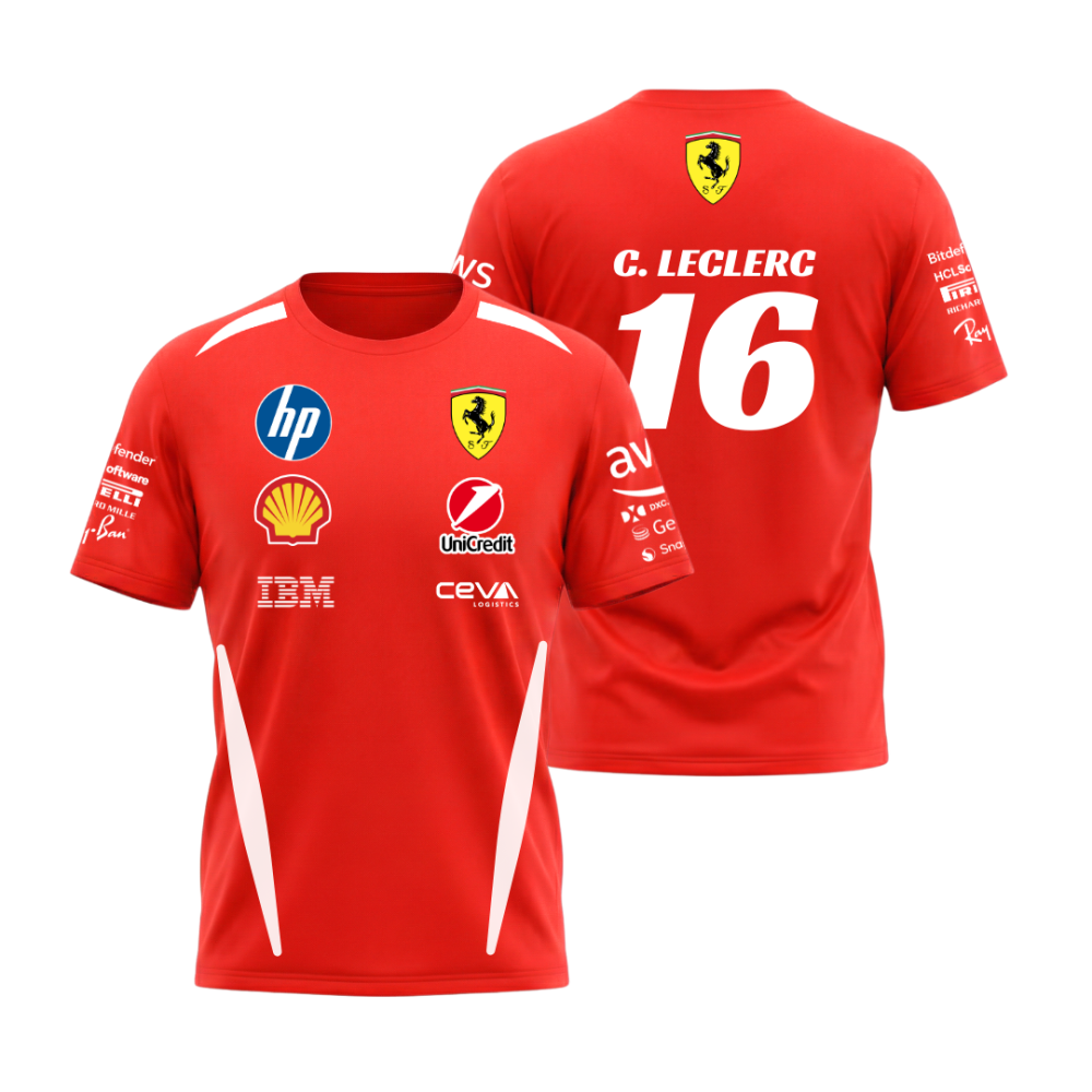 Camiseta Ferrari 2026 - Lançamento
