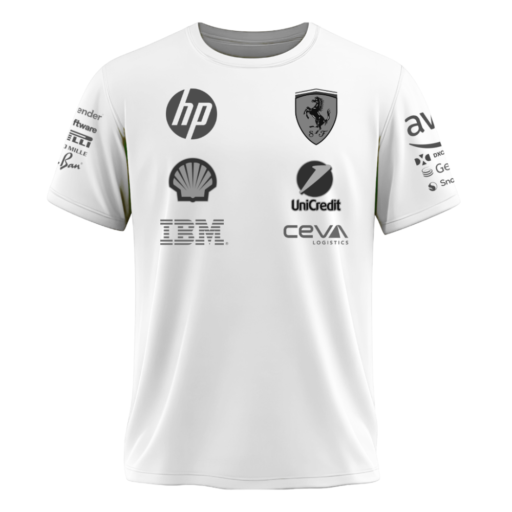 Camiseta Ferrari All Black 2025