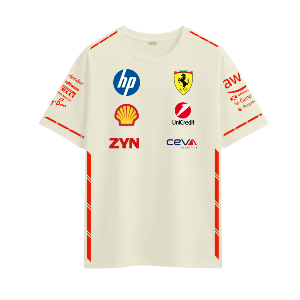 Camiseta Ferrari Edição Monaco 2026