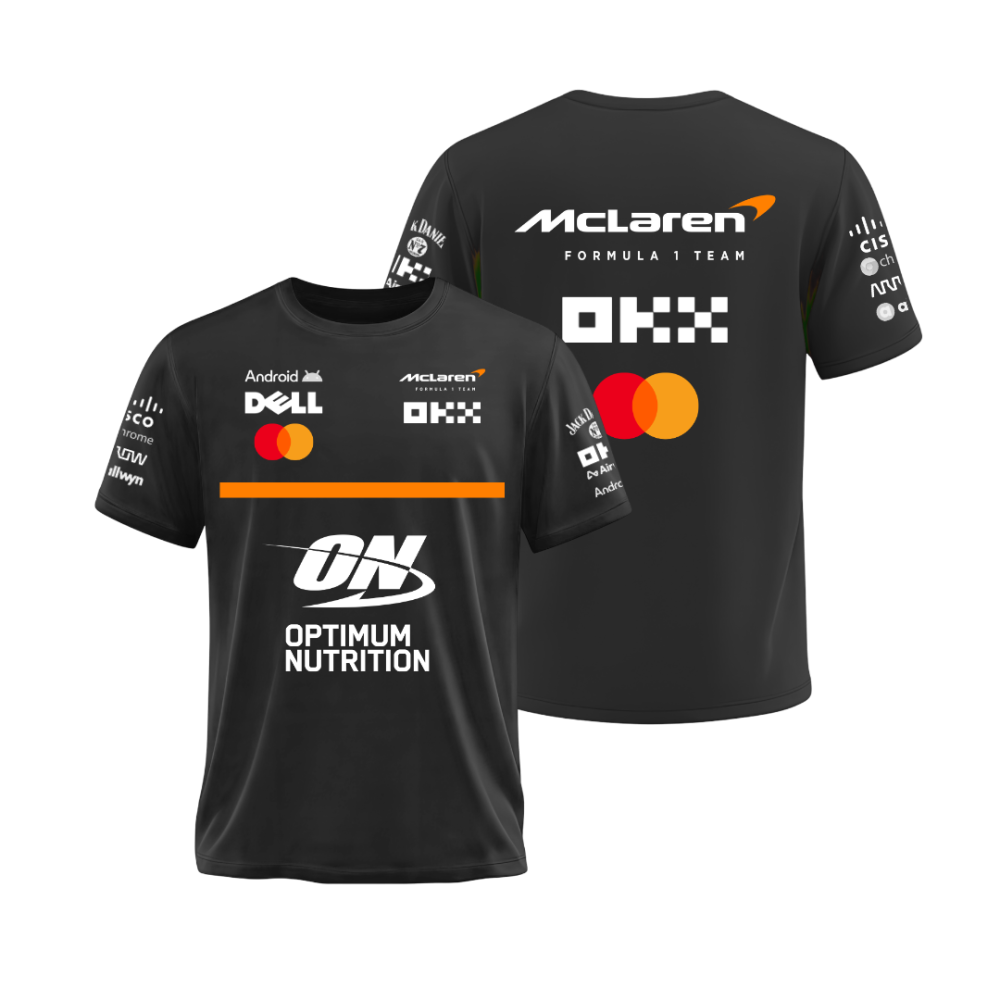 Camiseta Mclaren 2026 Preta