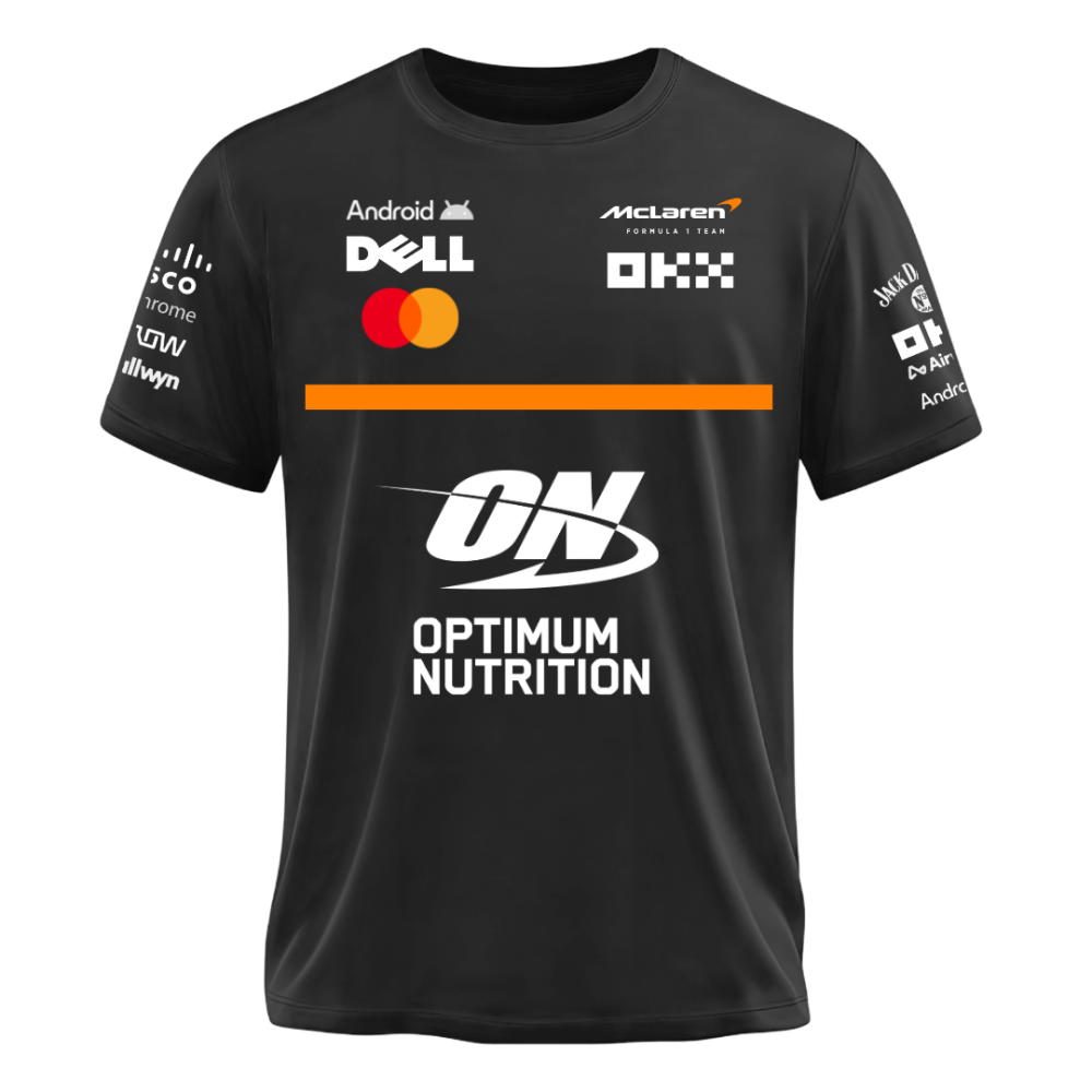Camiseta Mclaren 2026 Preta