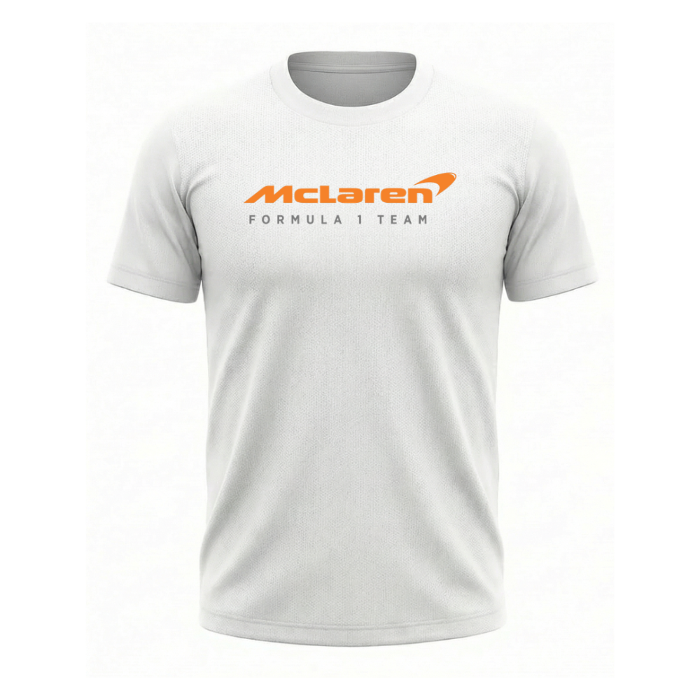 Camiseta Mclaren Construtores 2025 Branca