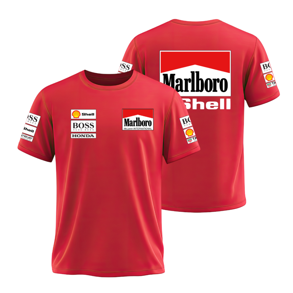 Camiseta McLaren Retrô Inspiração 1990 MP4/5