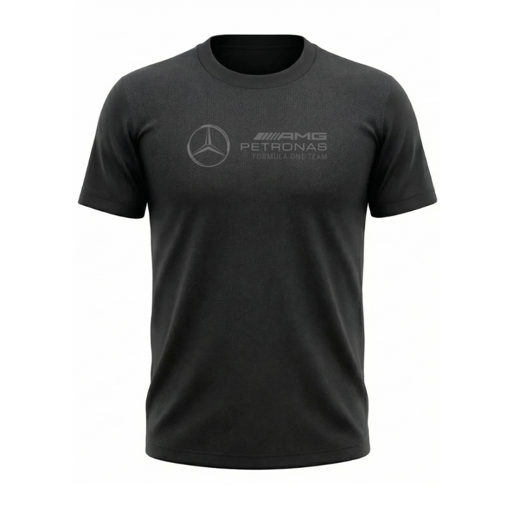Camiseta Mercedes AMG Petronas All Black Basic