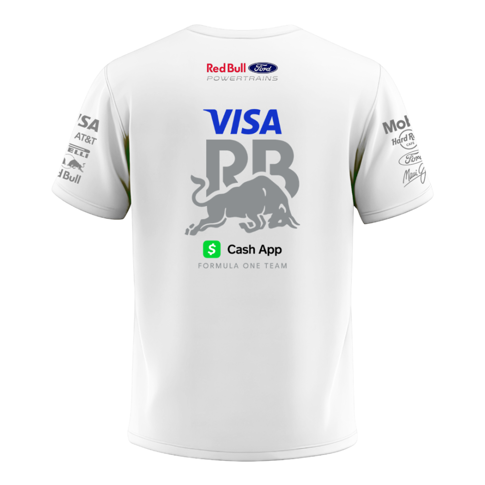 Camiseta Racing Bulls Visa Cash App 2026