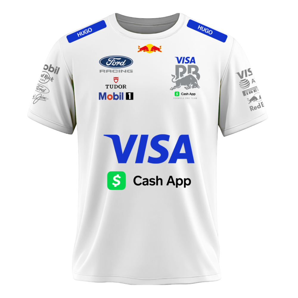 Camiseta Racing Bulls Visa Cash App 2026