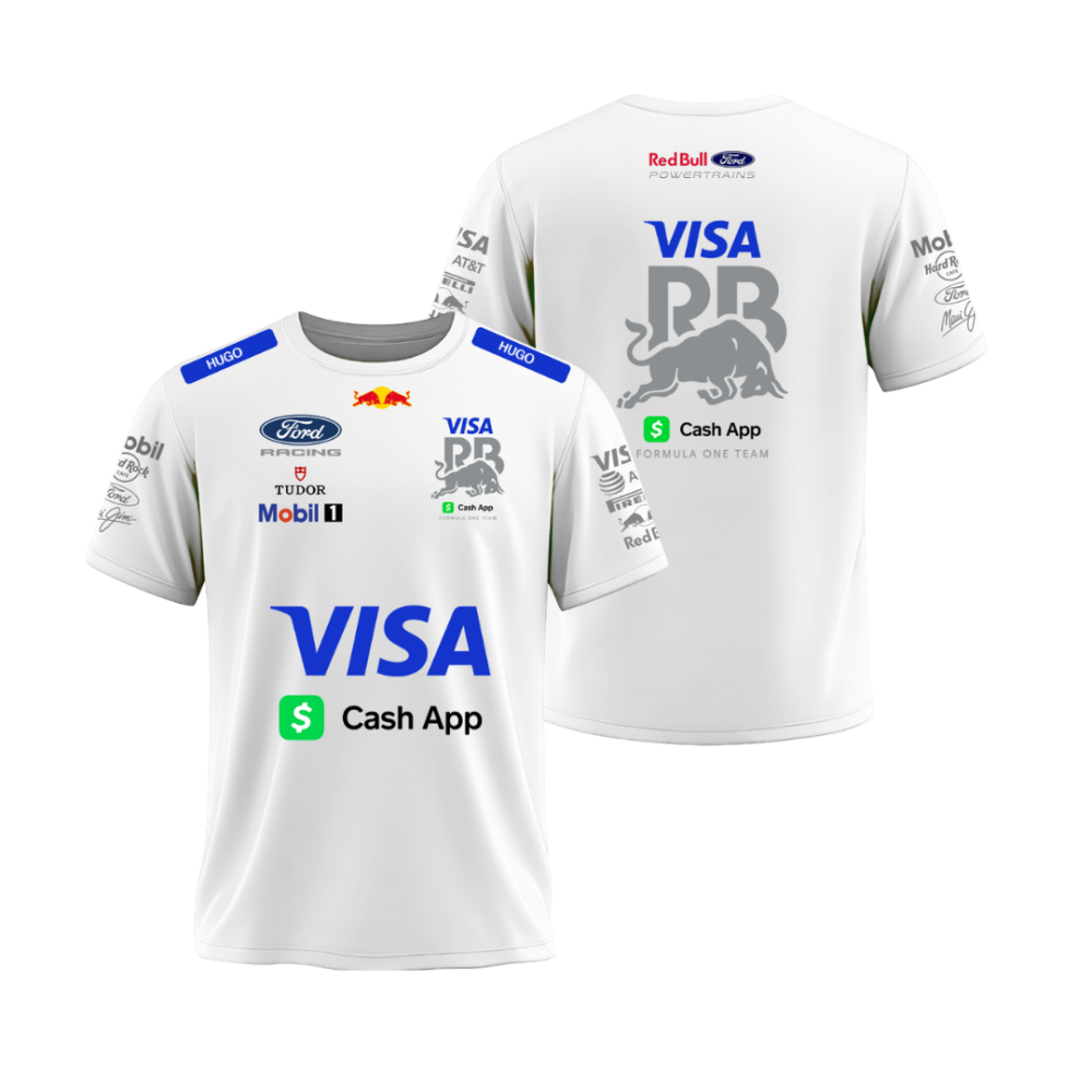 Camiseta Racing Bulls Visa Cash App 2026
