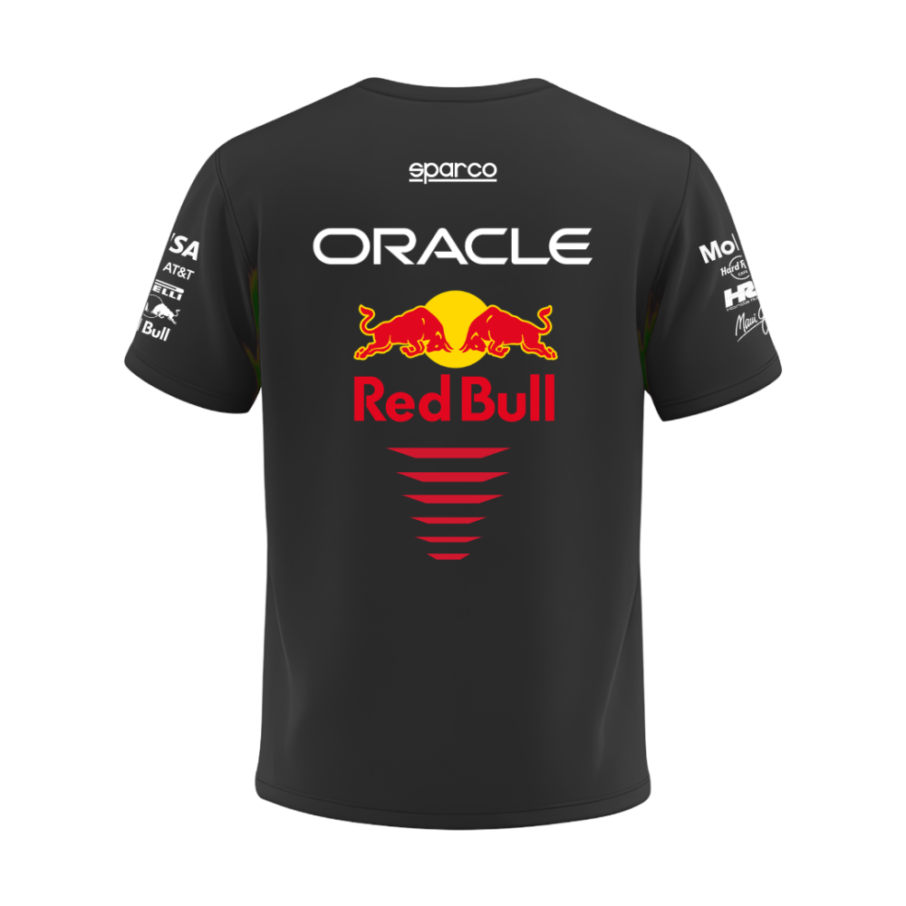 Camiseta Red Bull 2025 Preta