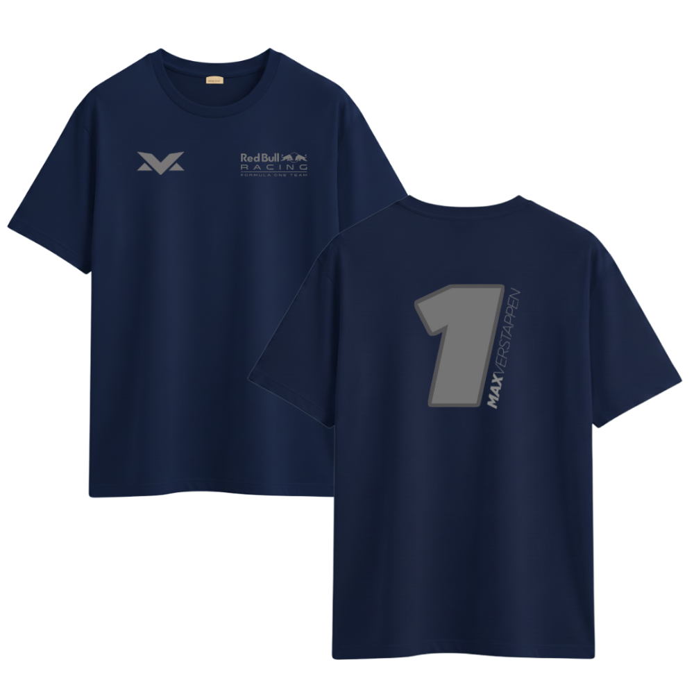 Camiseta RedBull Racing Basic marinho Max Verstappen Temporada 2025