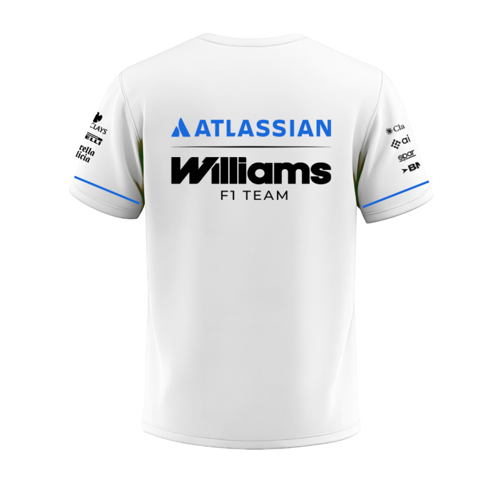 Camiseta Williams 2026 Branca