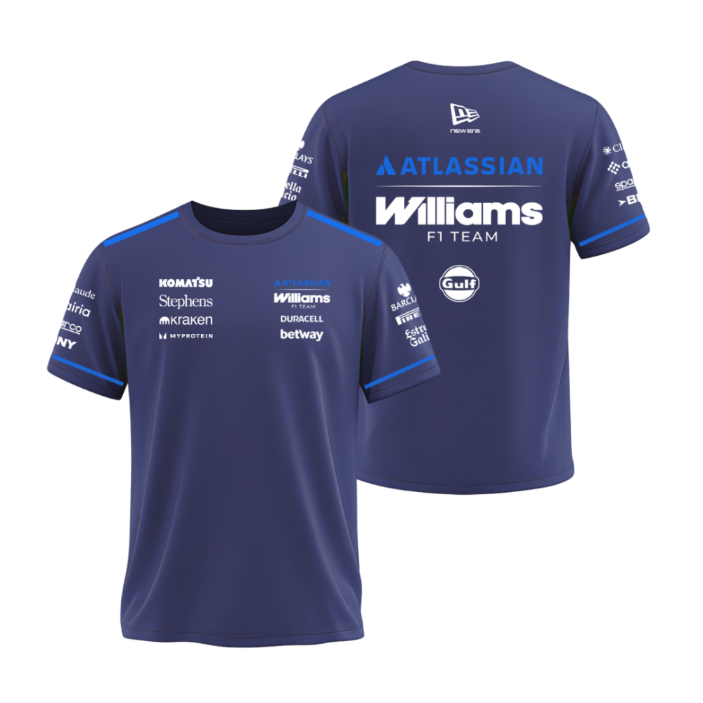 Camiseta Williams 2026 Marinho