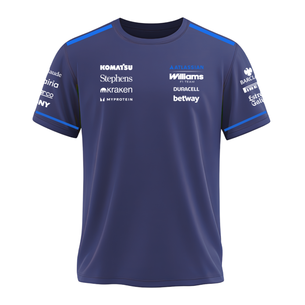Camiseta Williams 2026 Marinho