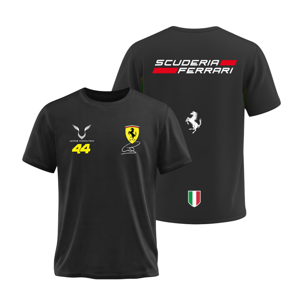Camista Ferrari Lewis Hamilton Basic Preta