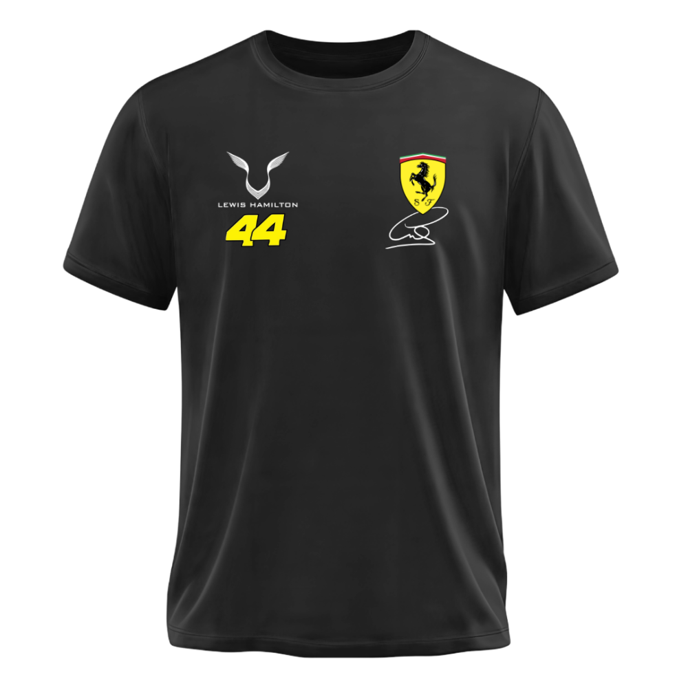 Camista Ferrari Lewis Hamilton Basic Preta