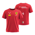 Camista Ferrari Lewis Hamilton Basic Vermelha