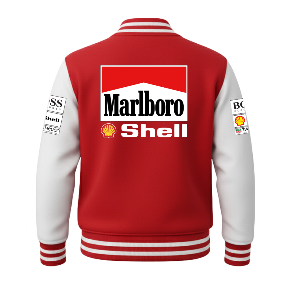 Jaqueta Varsity Marlboro Retrô