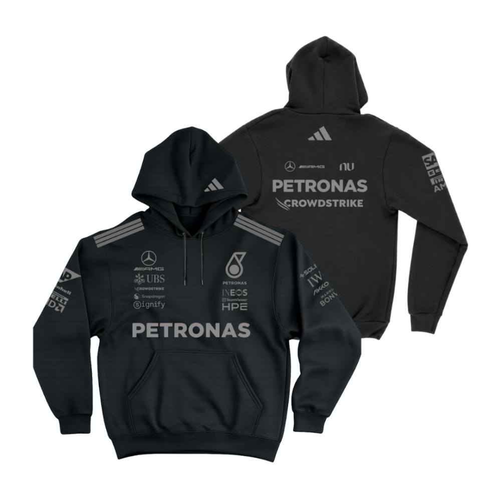 Moletom canguru AMG Mercedes All Black