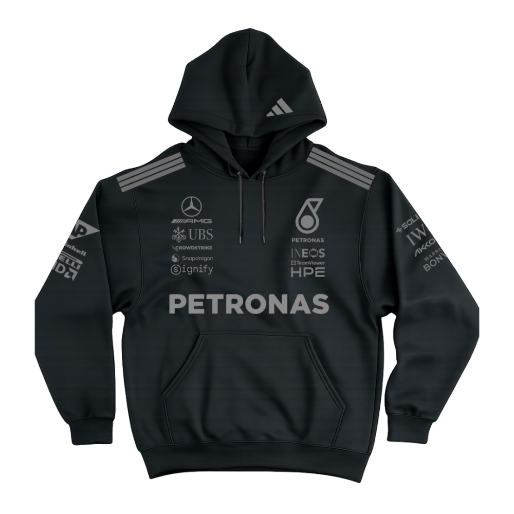Moletom canguru AMG Mercedes All Black
